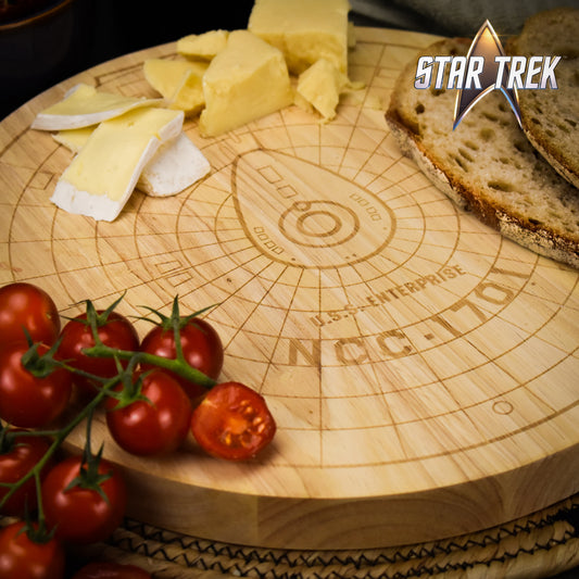 Star Trek Enterprise Pizza Board