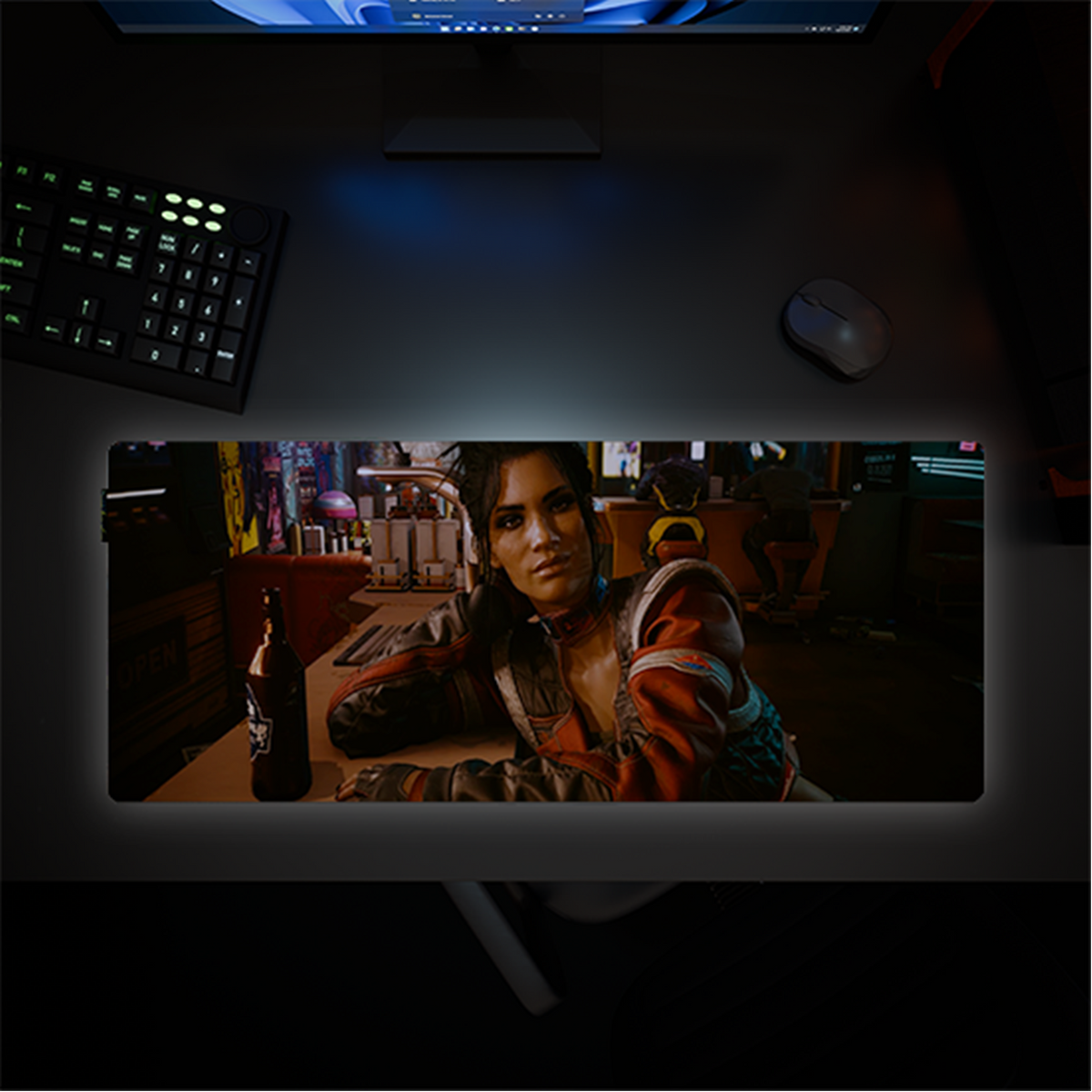 Cyberpunk 2077 Desk Mat - Panam