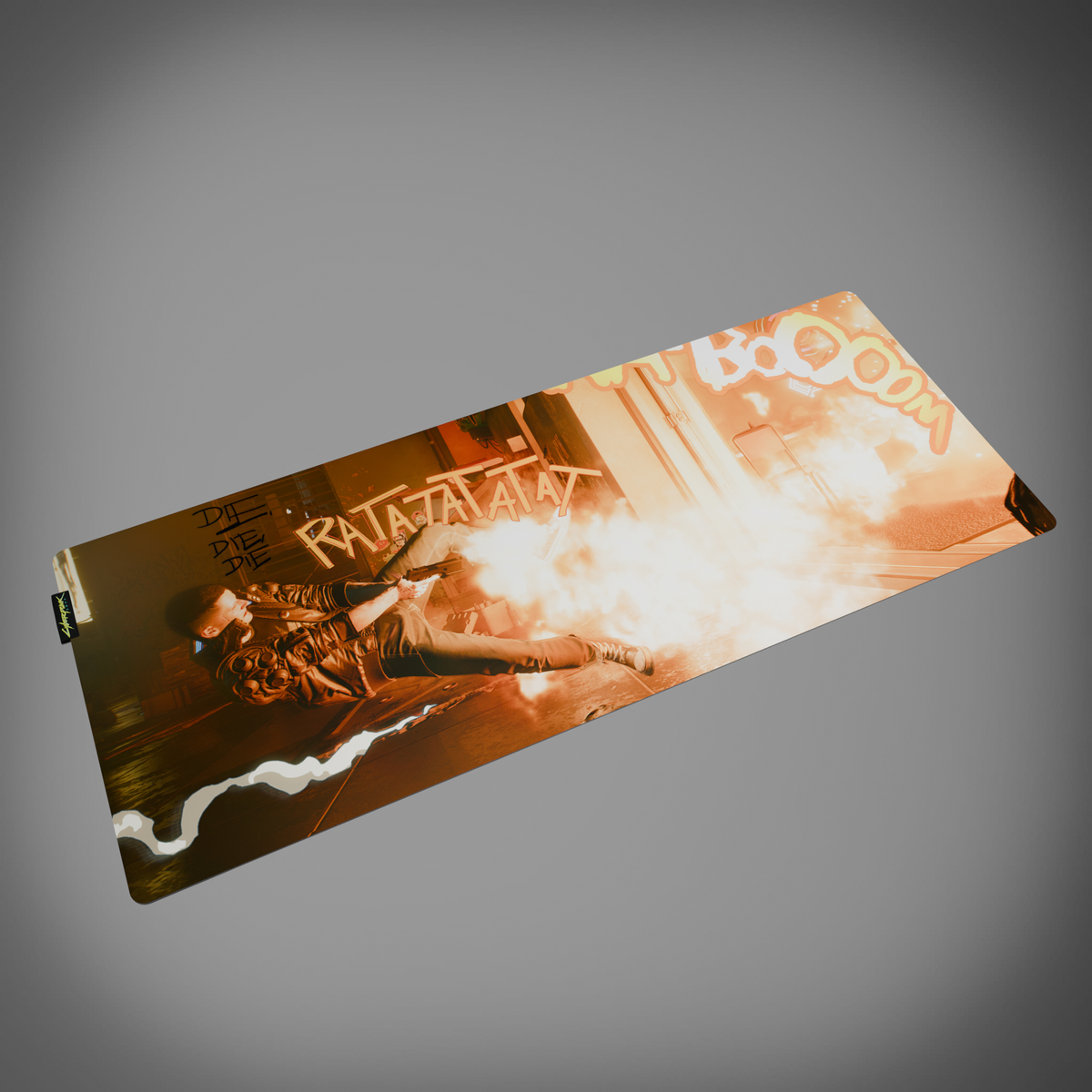 Cyberpunk 2077 Desk Mat - RATATATAT