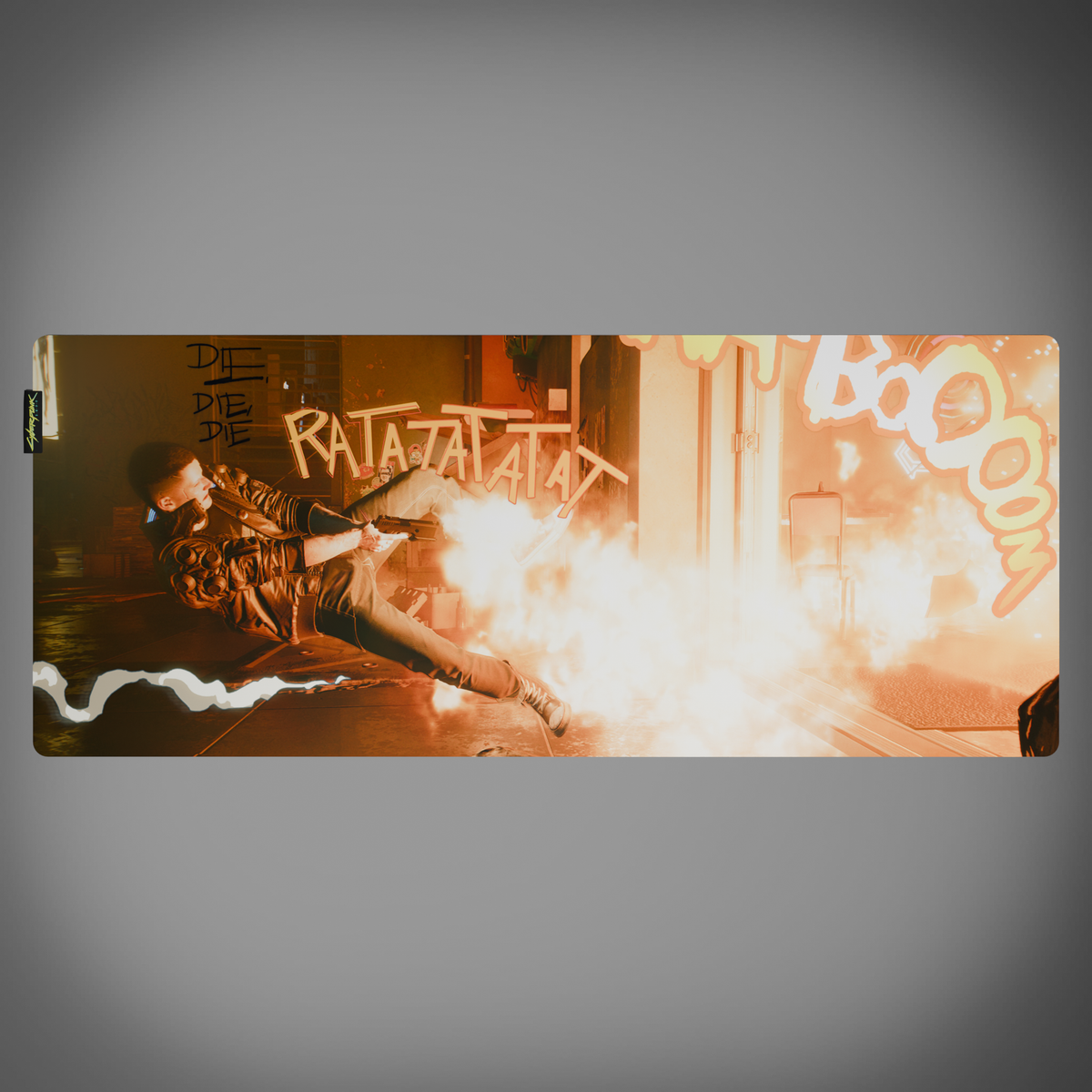 Cyberpunk 2077 Desk Mat - RATATATAT
