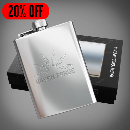 Raven Forge Hip Flask