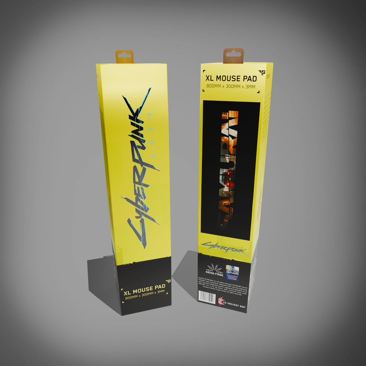 Cyberpunk 2077 Desk Mat - Johnny Silverhand's Porsche