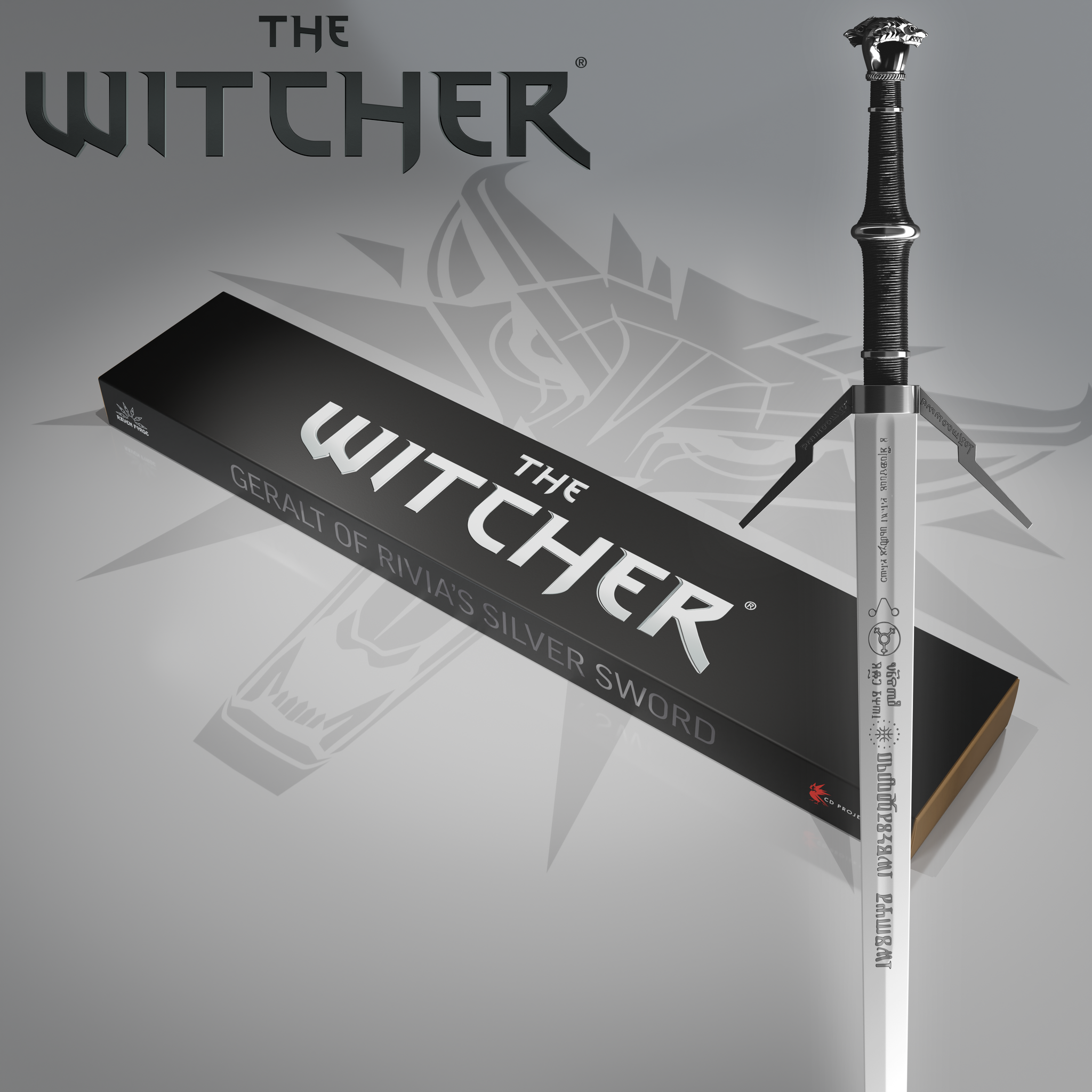 Geralt of Rivia's Silver Sword | Officially Licensed | The Witcher