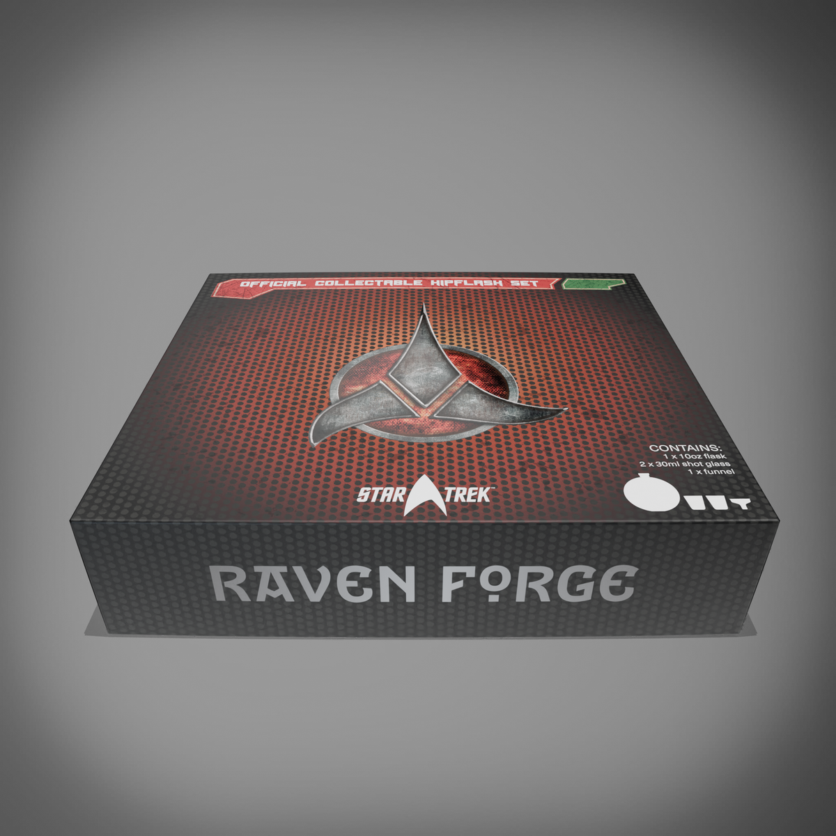 Star Trek Klingon Hipflask