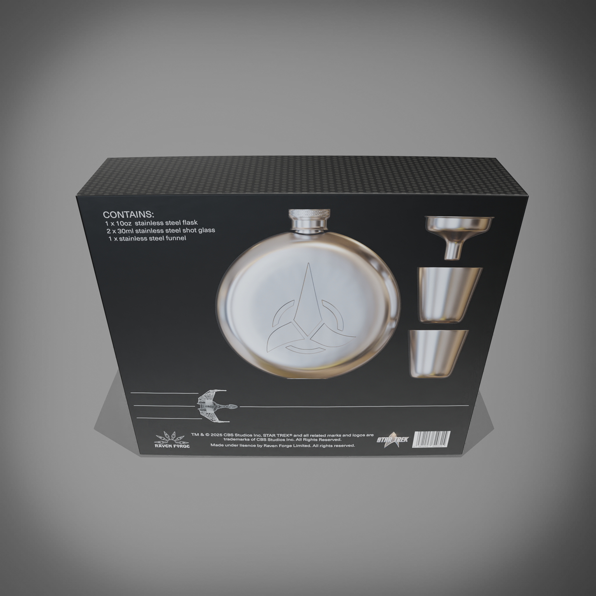 Star Trek Klingon Hipflask