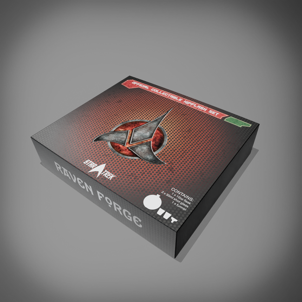 Star Trek Klingon Hipflask