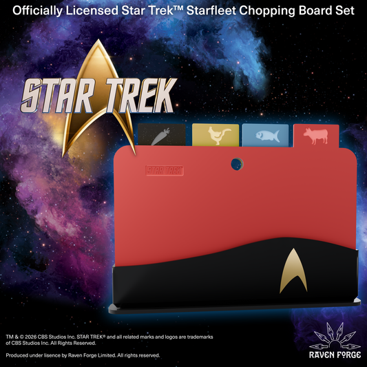 Star Trek Starfleet Chopping Board Set