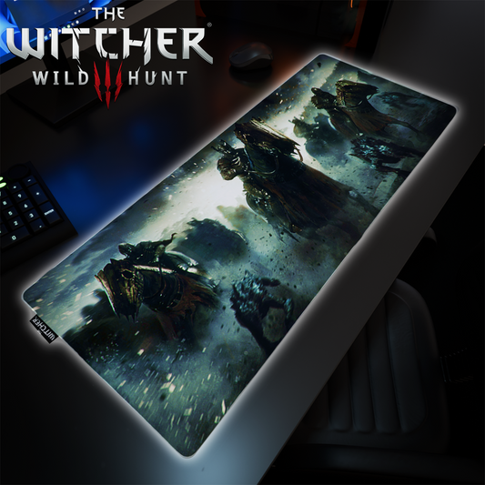 The Witcher Desk Mat - Wild Hunt Riders