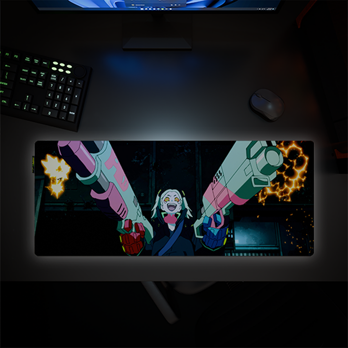 Cyberpunk® Edgerunners Desk Mat - Rebecca