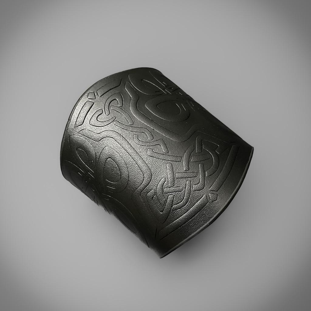 Mjolnir Leather Cuff