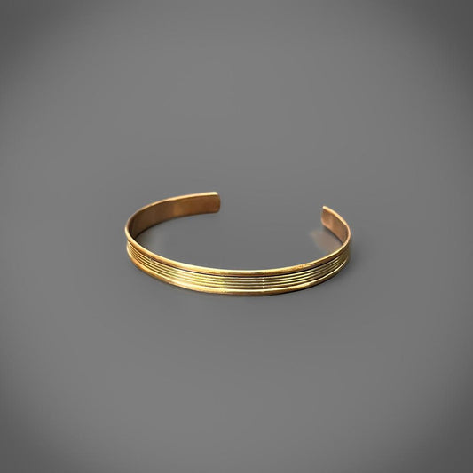Wire Copper & Brass Cuff