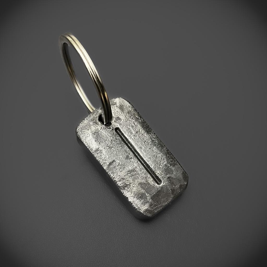 Hand-Forged Rune Keyrings – Raven Forge