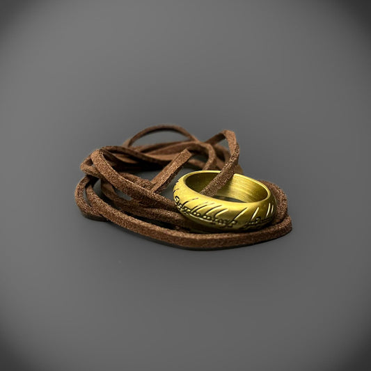 The One Ring with Leather Strap - Noble Collection