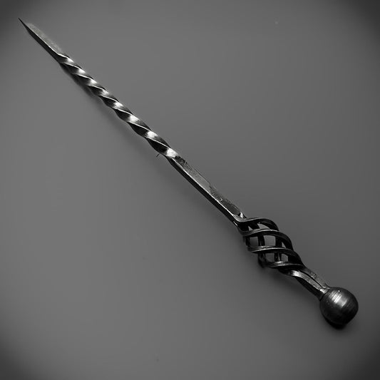 Hand-Forged Fire Poker