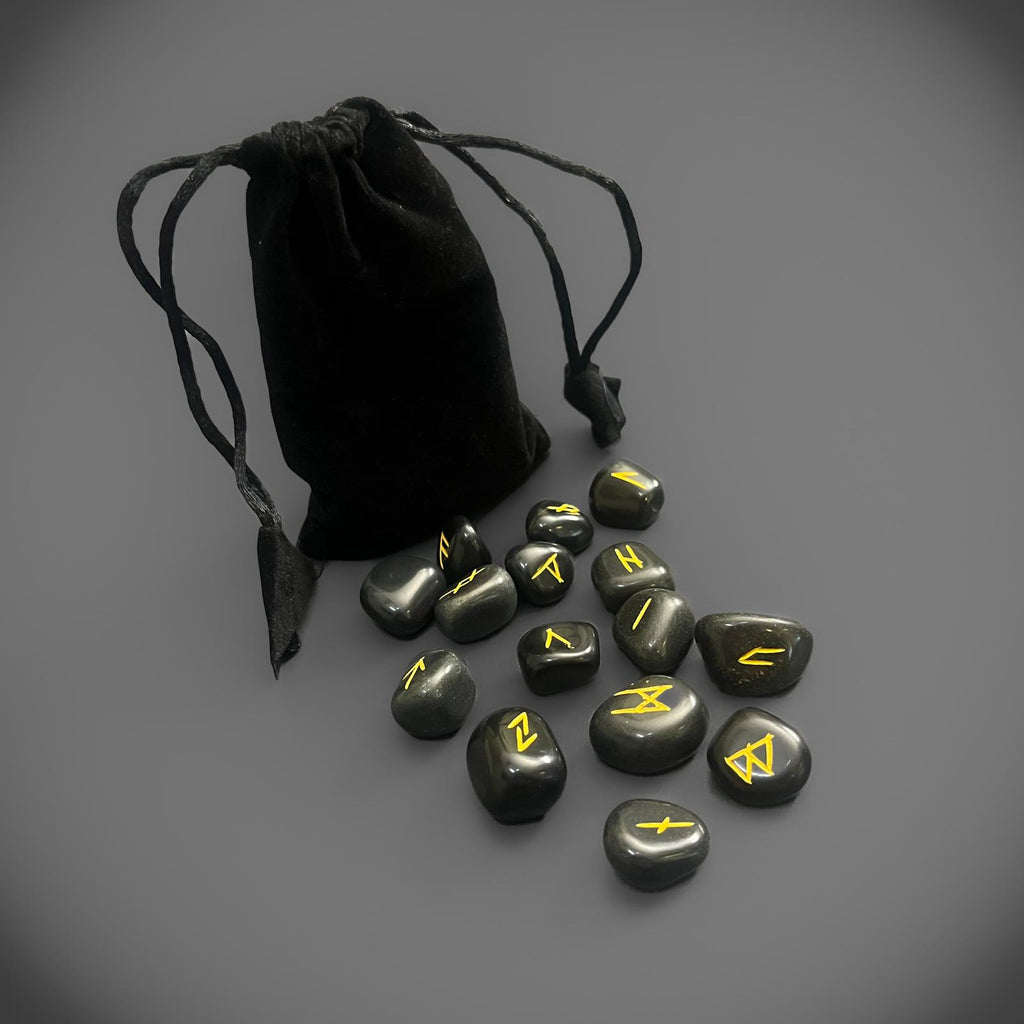 Obsidian Rune Set – Raven Forge