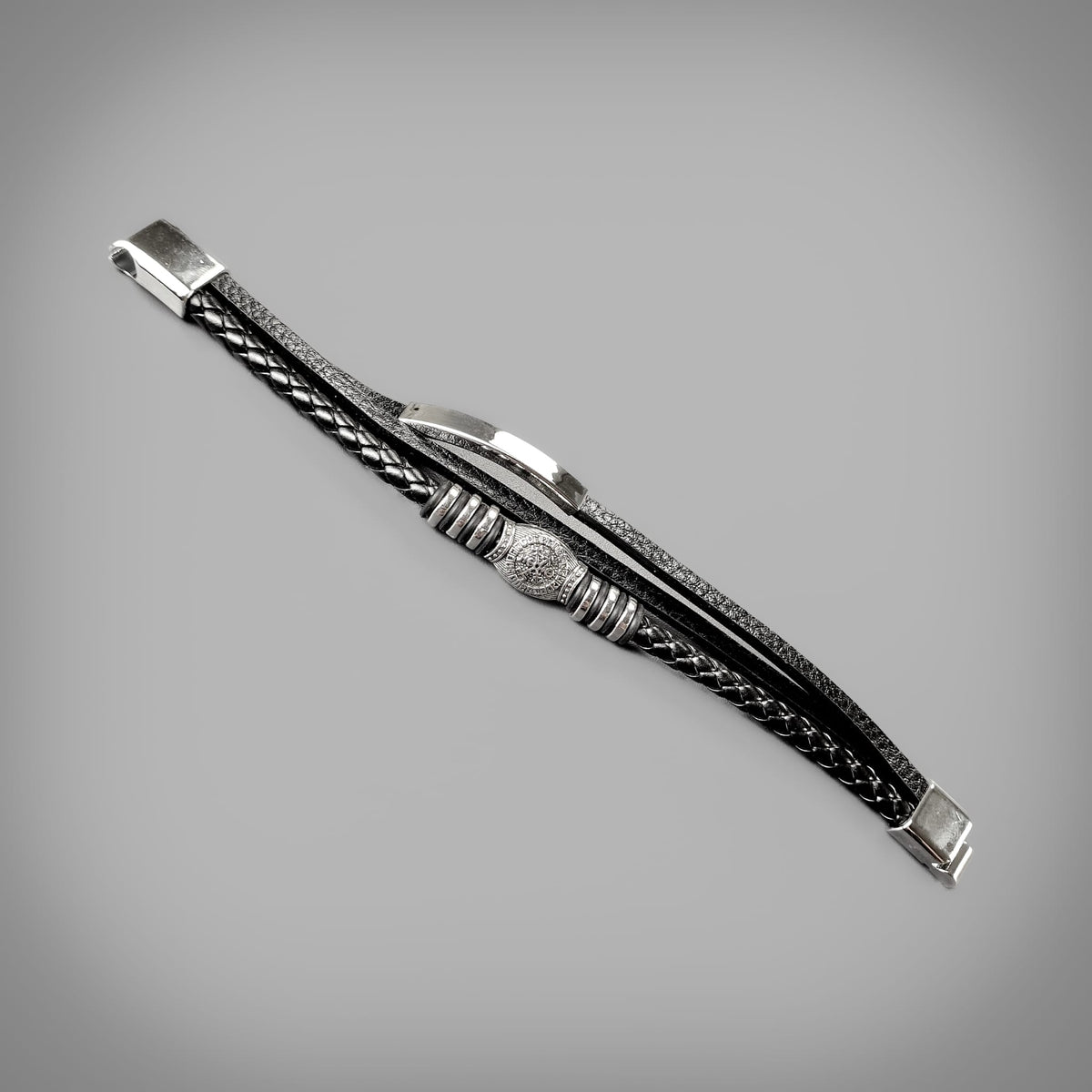 Vegvisir Triple Wristband - Black