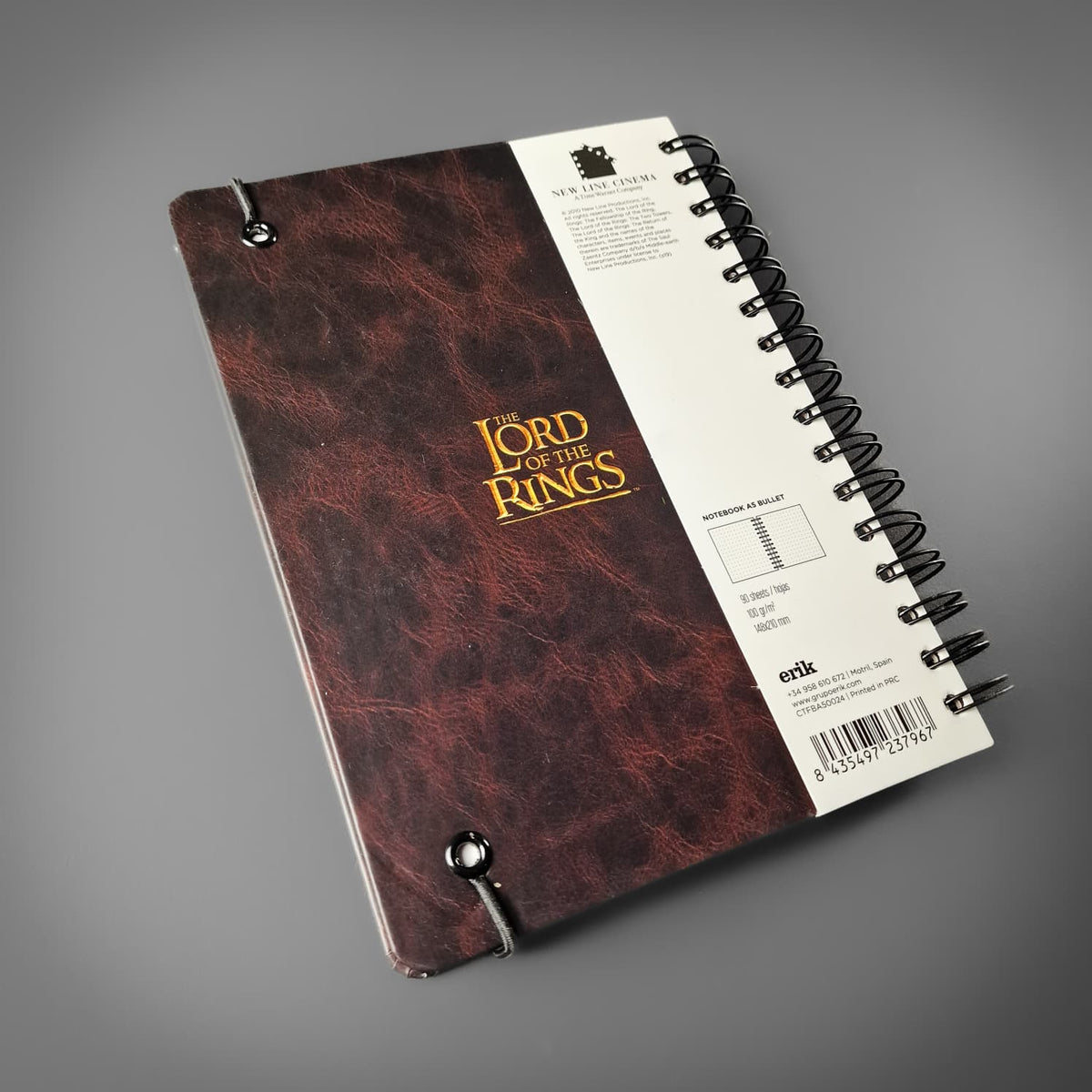 The Lord Of The Rings A5 Notebook Hardback