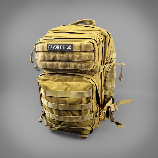 Raven Forge Khaki Backpack