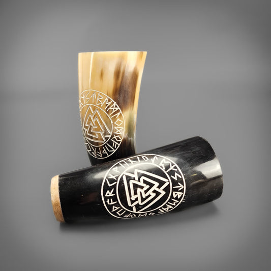 Valknut Horn Mug