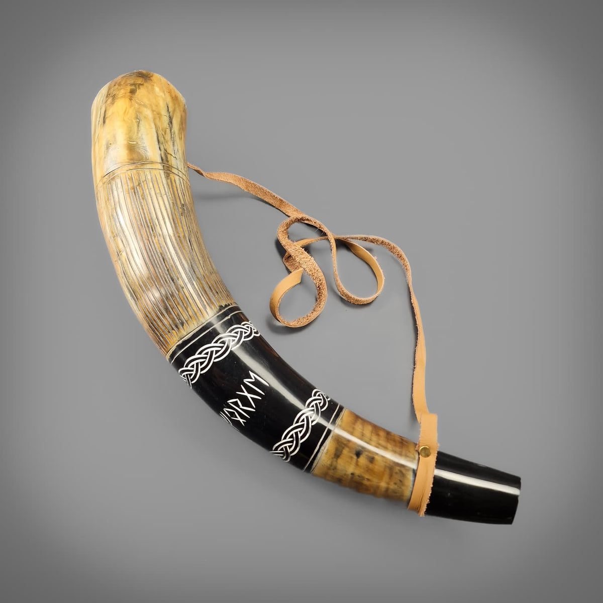 Carved War Horn