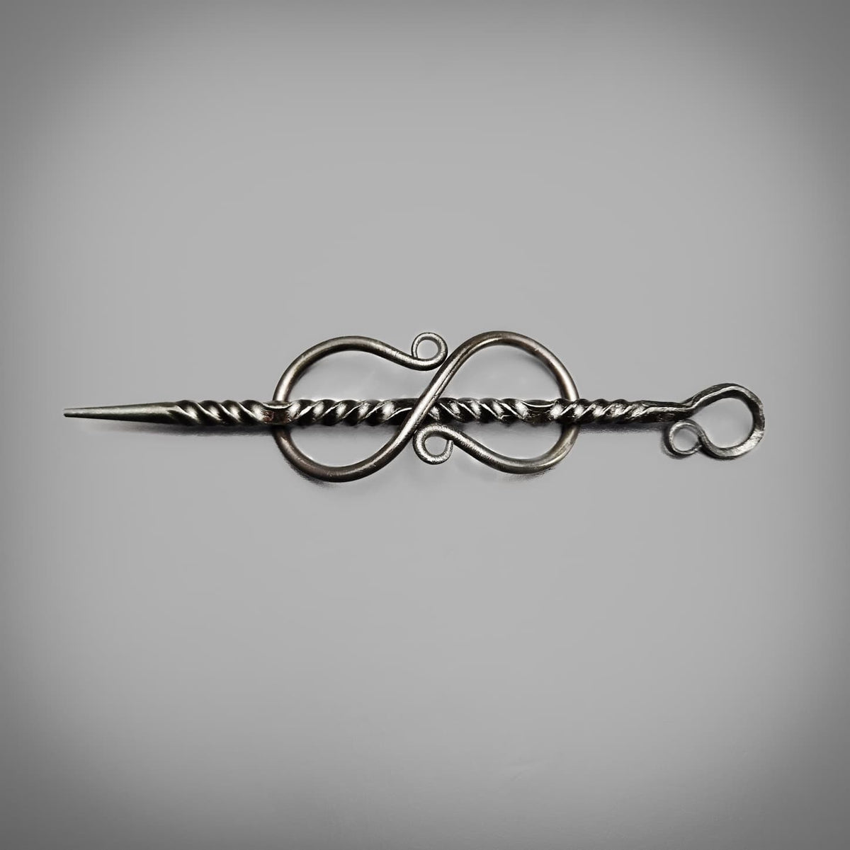 Twisted Forged Hair Pin