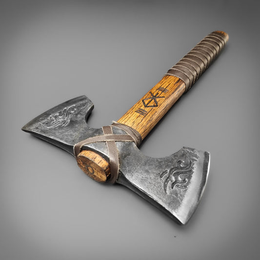 Runefire Double Bit Axe