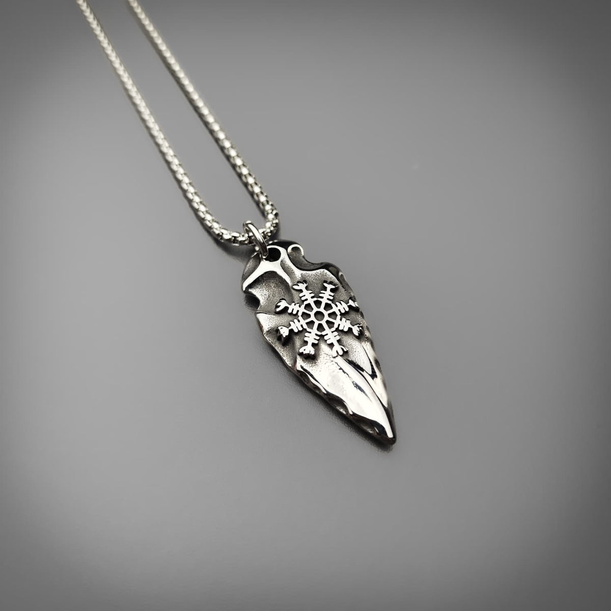 Arrowhead Pendant - Stone Guardian