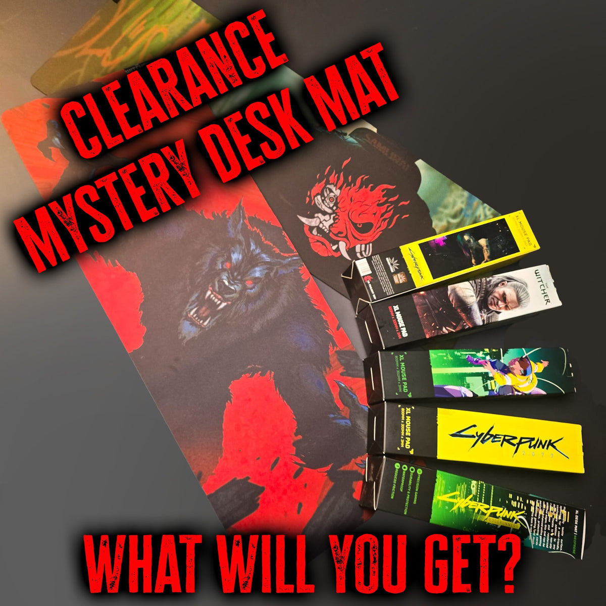 Mystery Desk Mat