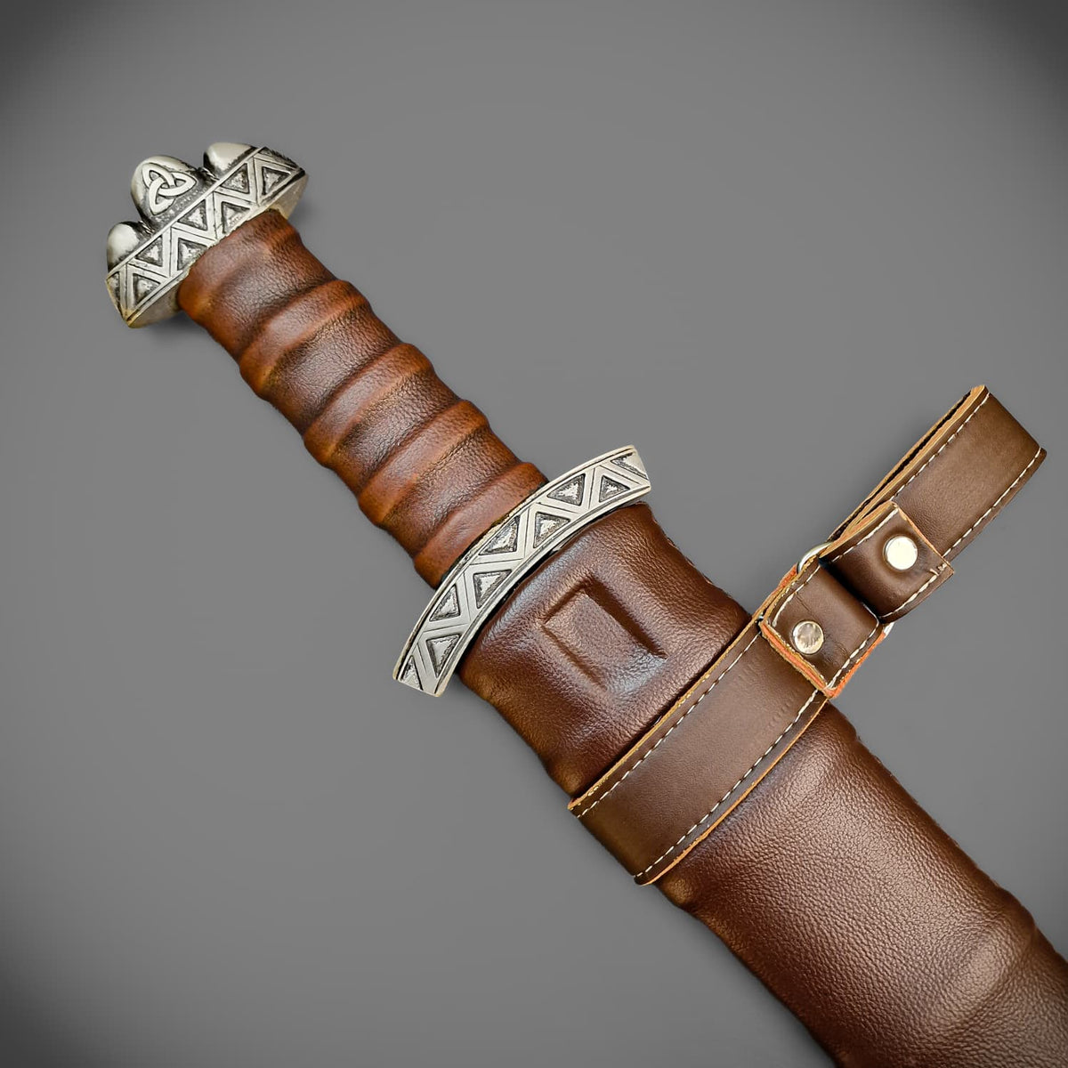 Damascus Viking Sword