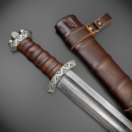 Damascus Viking Sword
