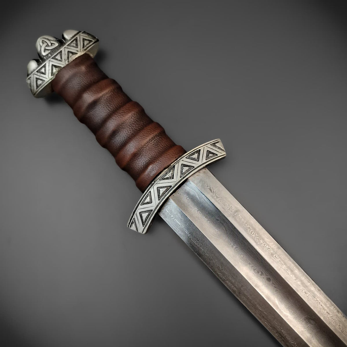 Damascus Viking Sword