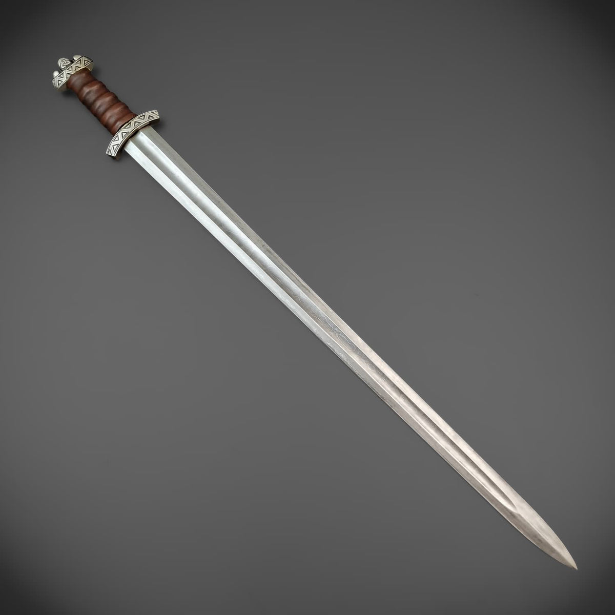 Damascus Viking Sword