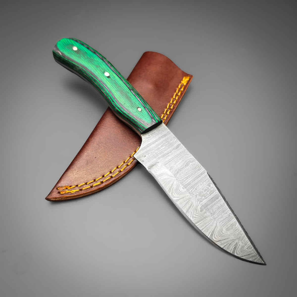 Woodsman Damascus Hunter