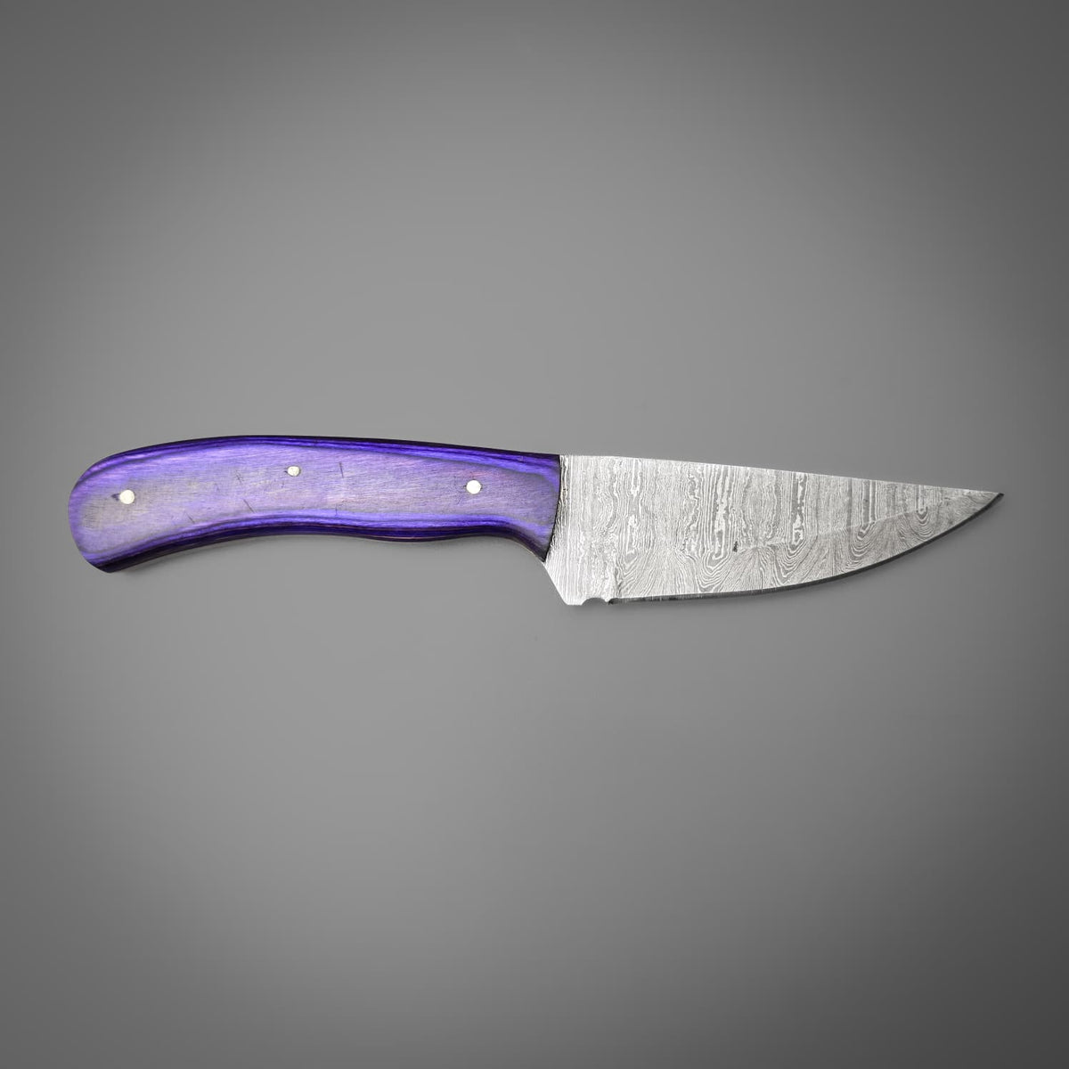 Amethyst Damascus Hunter