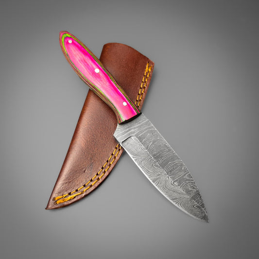 Bushman's Damascus Drop Point