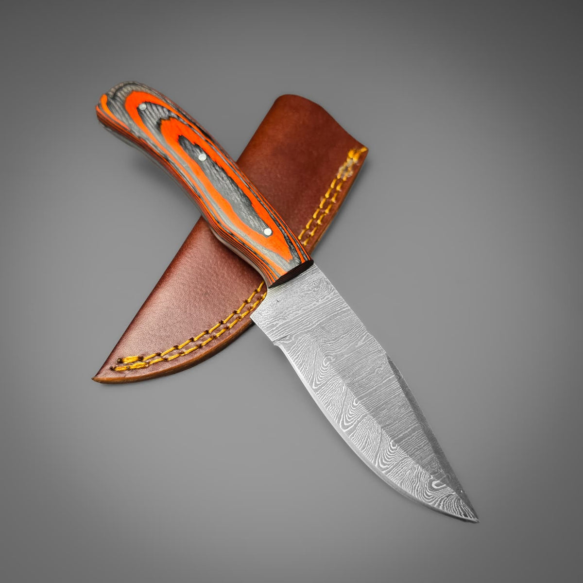 The Damascus Trail Knife