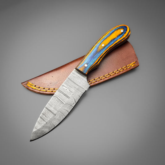 Crafter's Damascus Drop Point