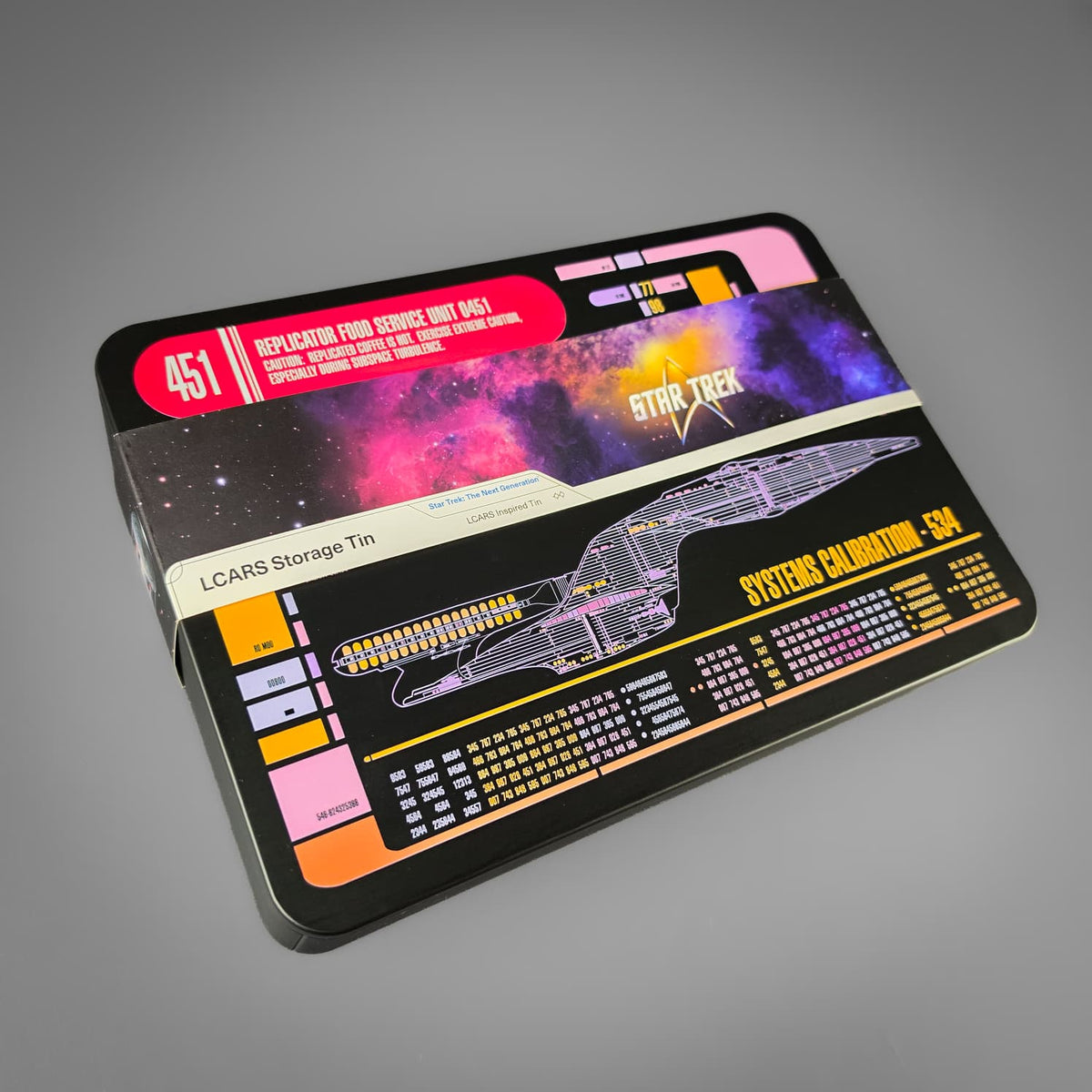 Star Trek LCARS Storage Tin