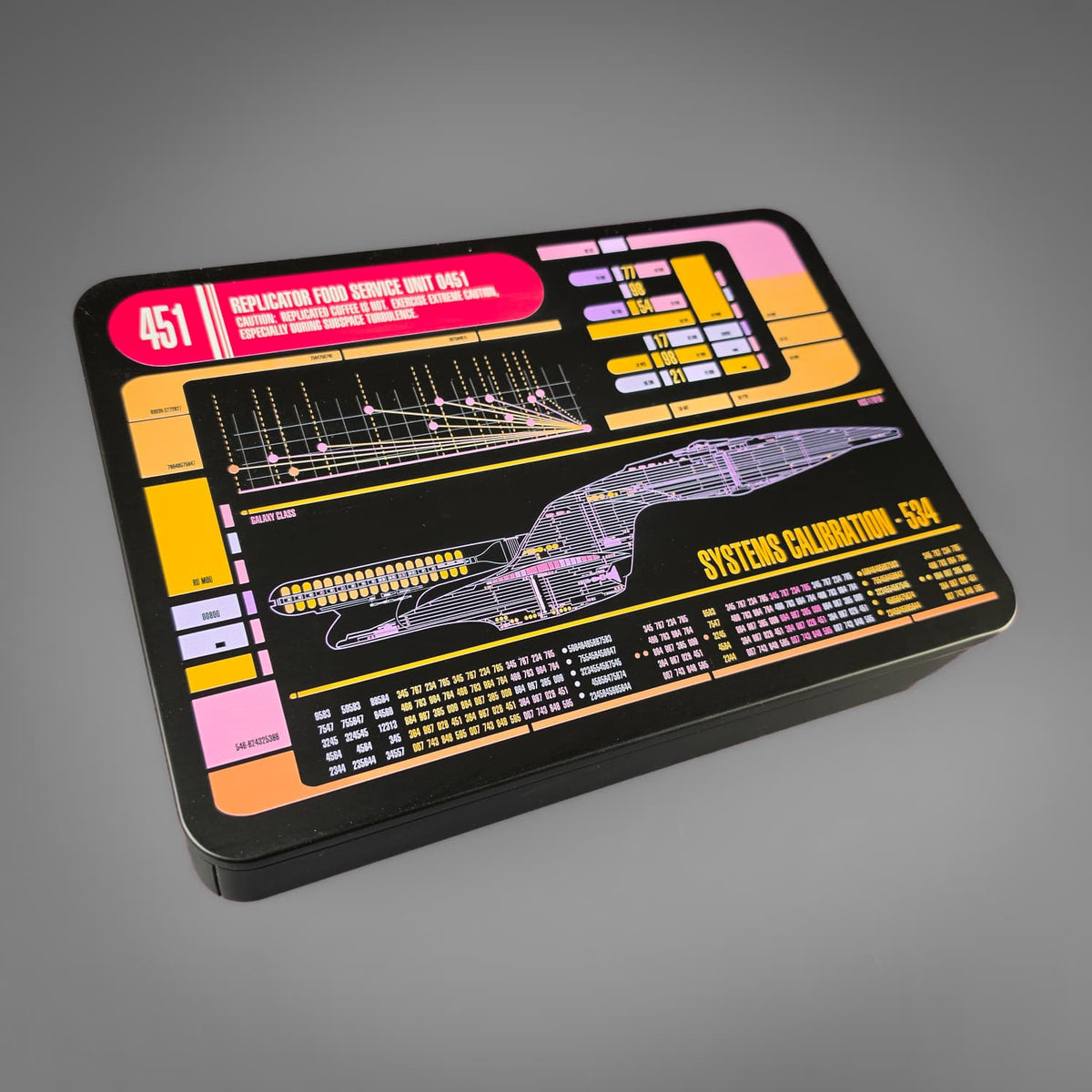 Star Trek LCARS Storage Tin