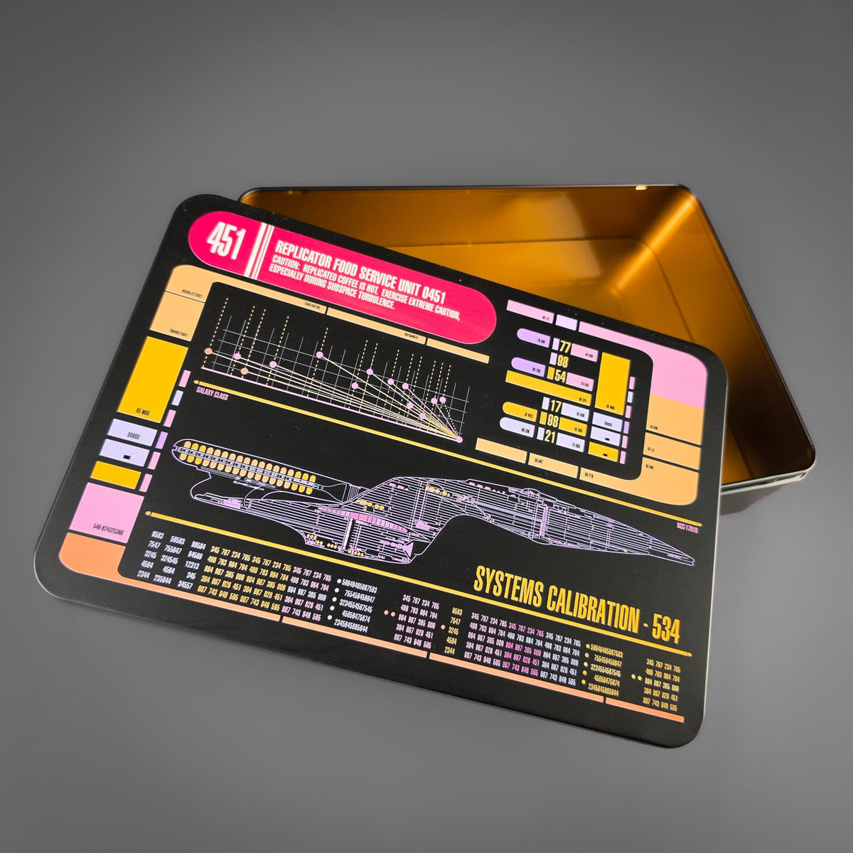 Star Trek LCARS Storage Tin