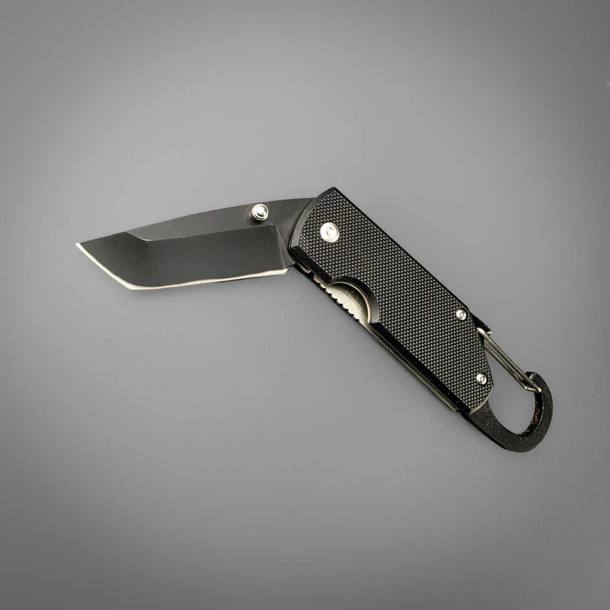 Carabiner Belt Knife - Tanto