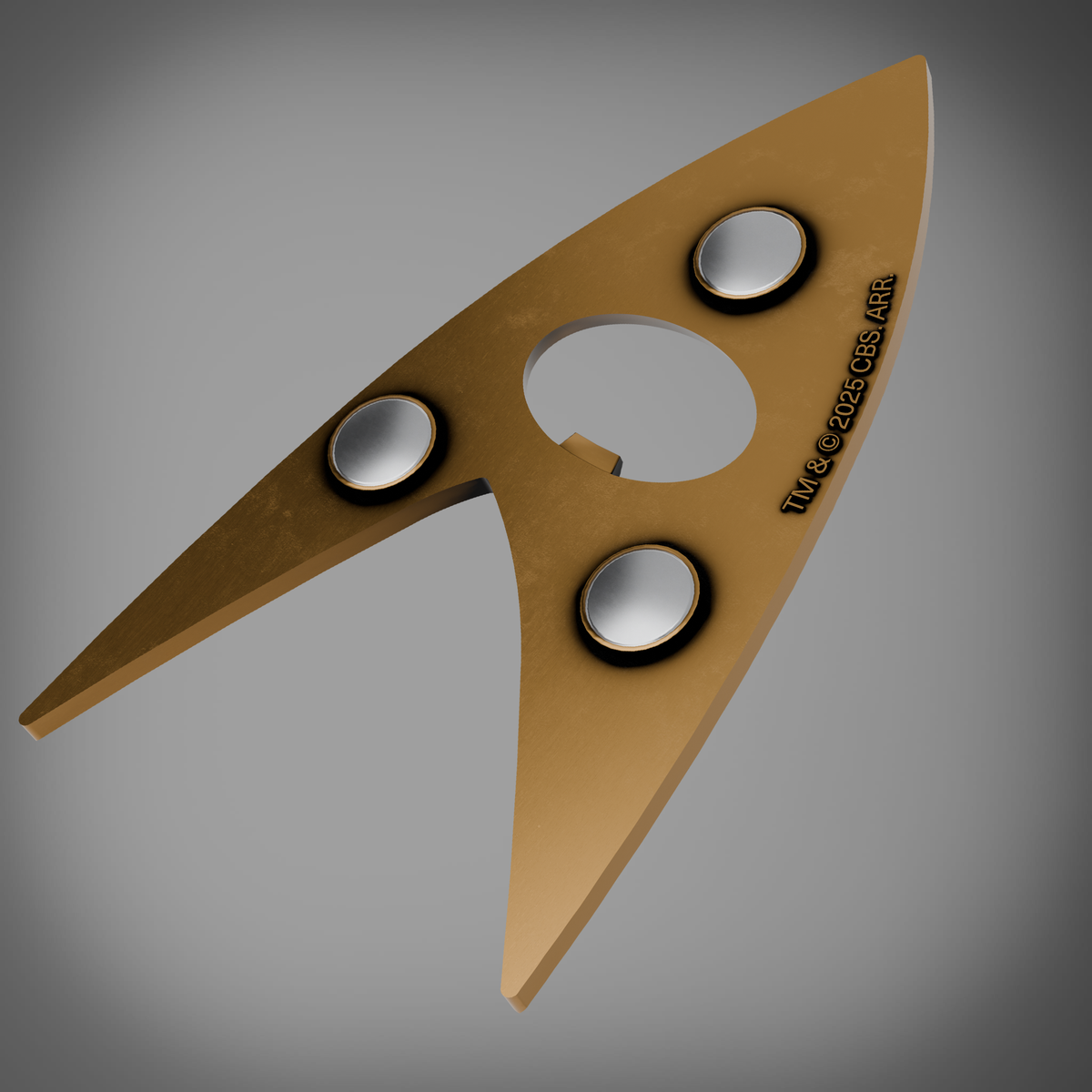 Star Trek Commbadge Bottle Opener