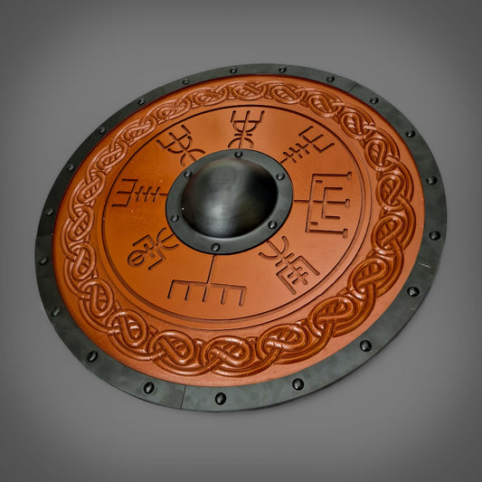 Vegvísir Shield - Trollkors