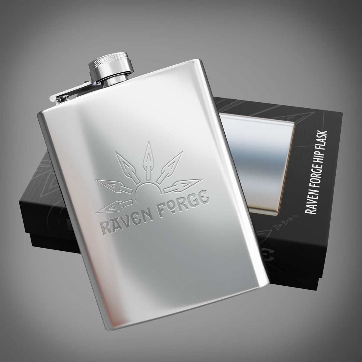 Raven Forge Hip Flask