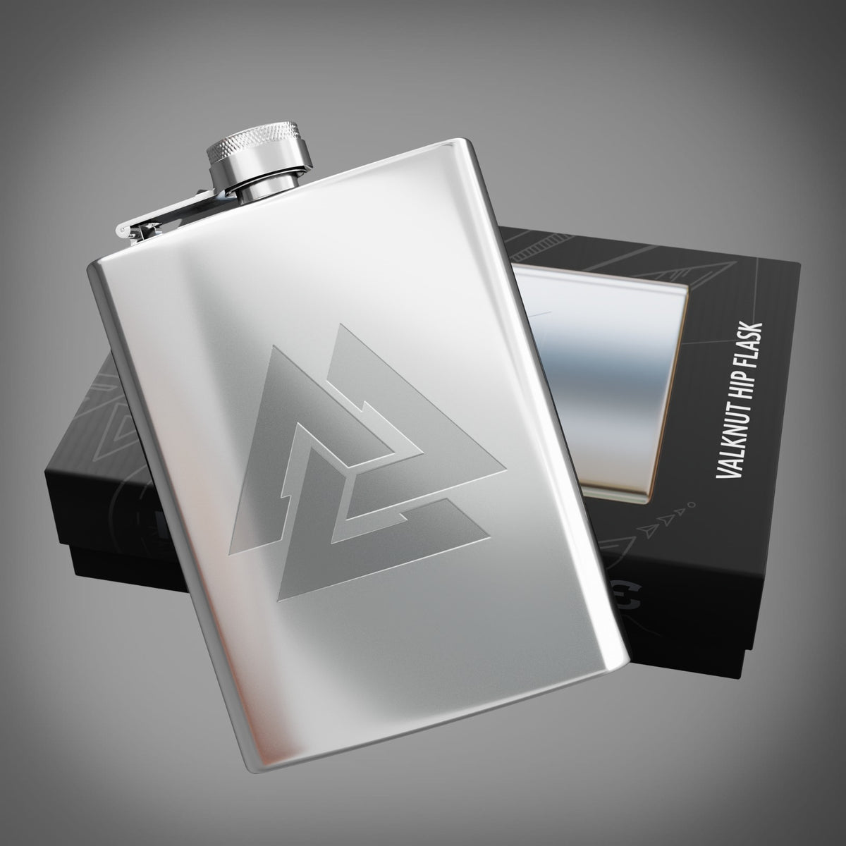 Valknut Hip Flask