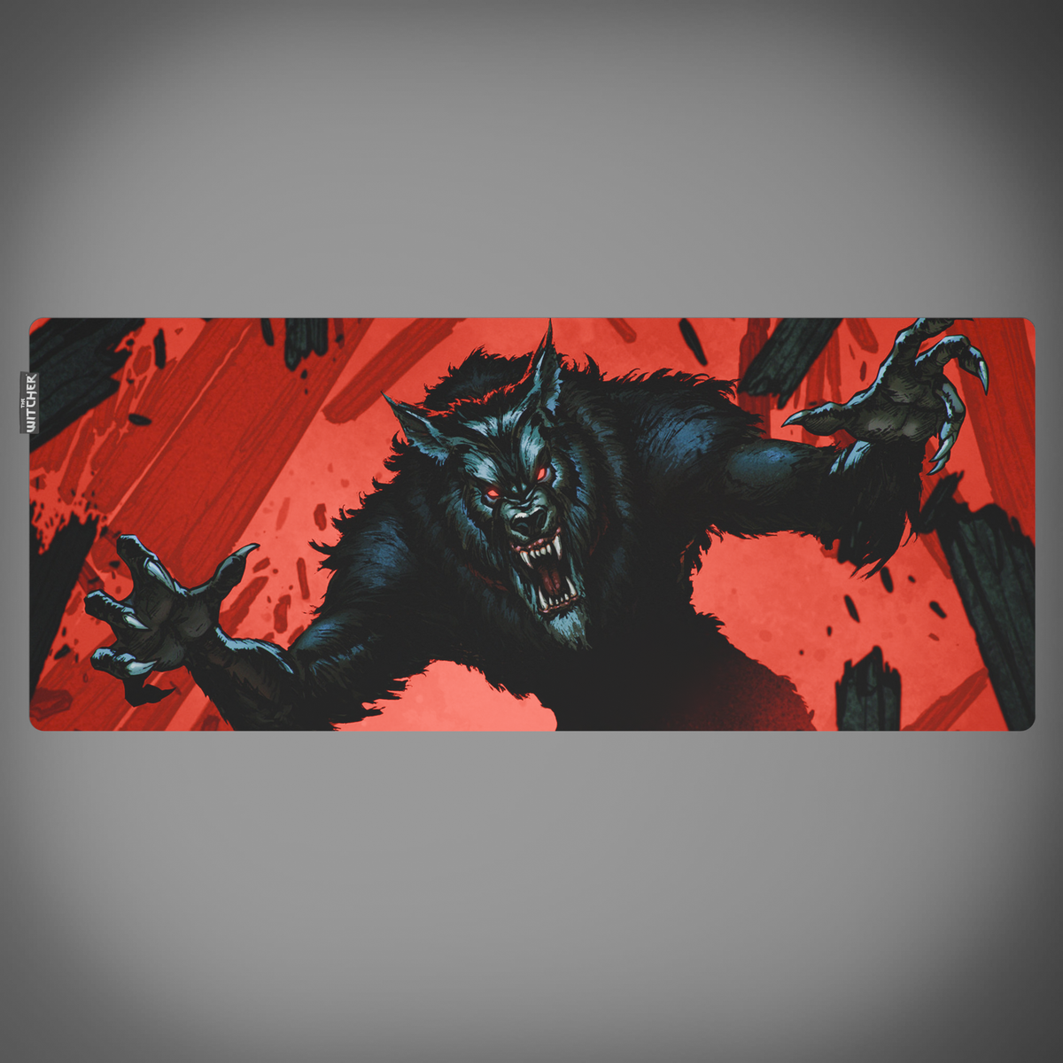 The Witcher Desk Mat - Werewolf