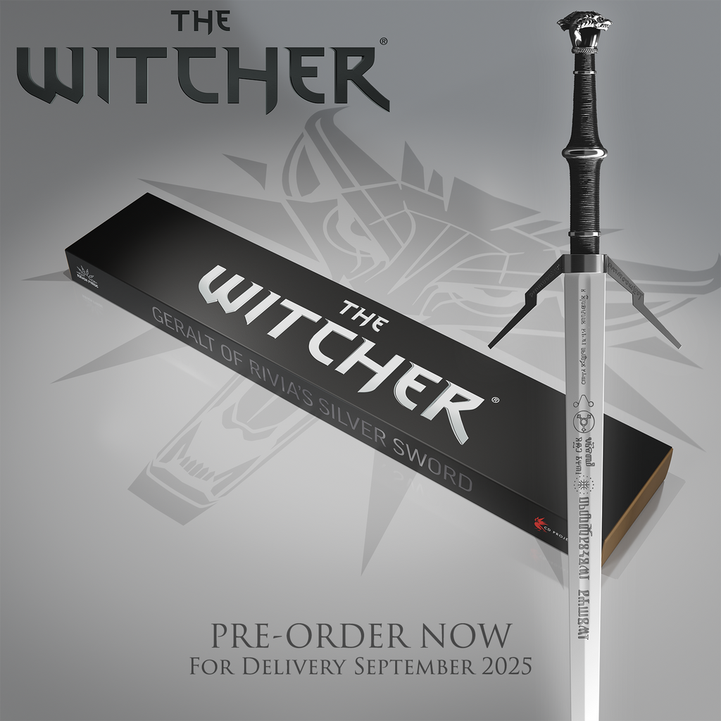 Geralt of Rivia's Silver Sword | Officially Licensed | The Witcher ...