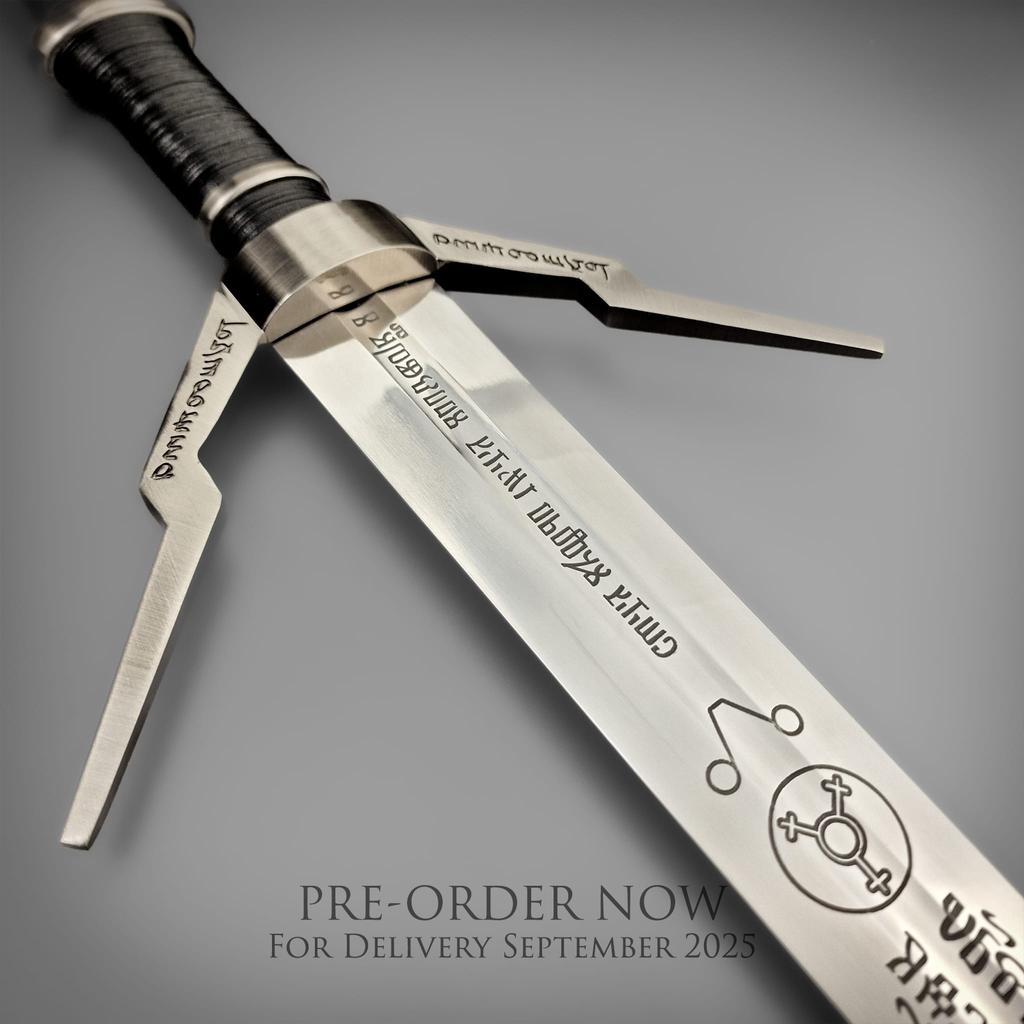 Geralt of Rivia's Silver Sword | Officially Licensed | The Witcher ...