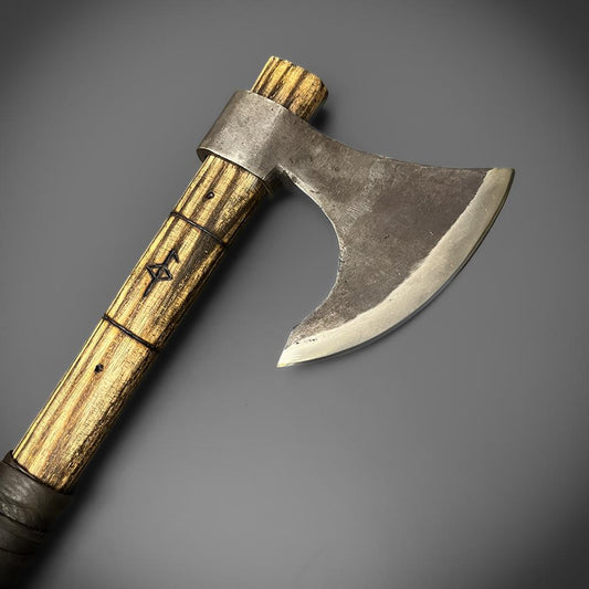 Runed Bearded Axe