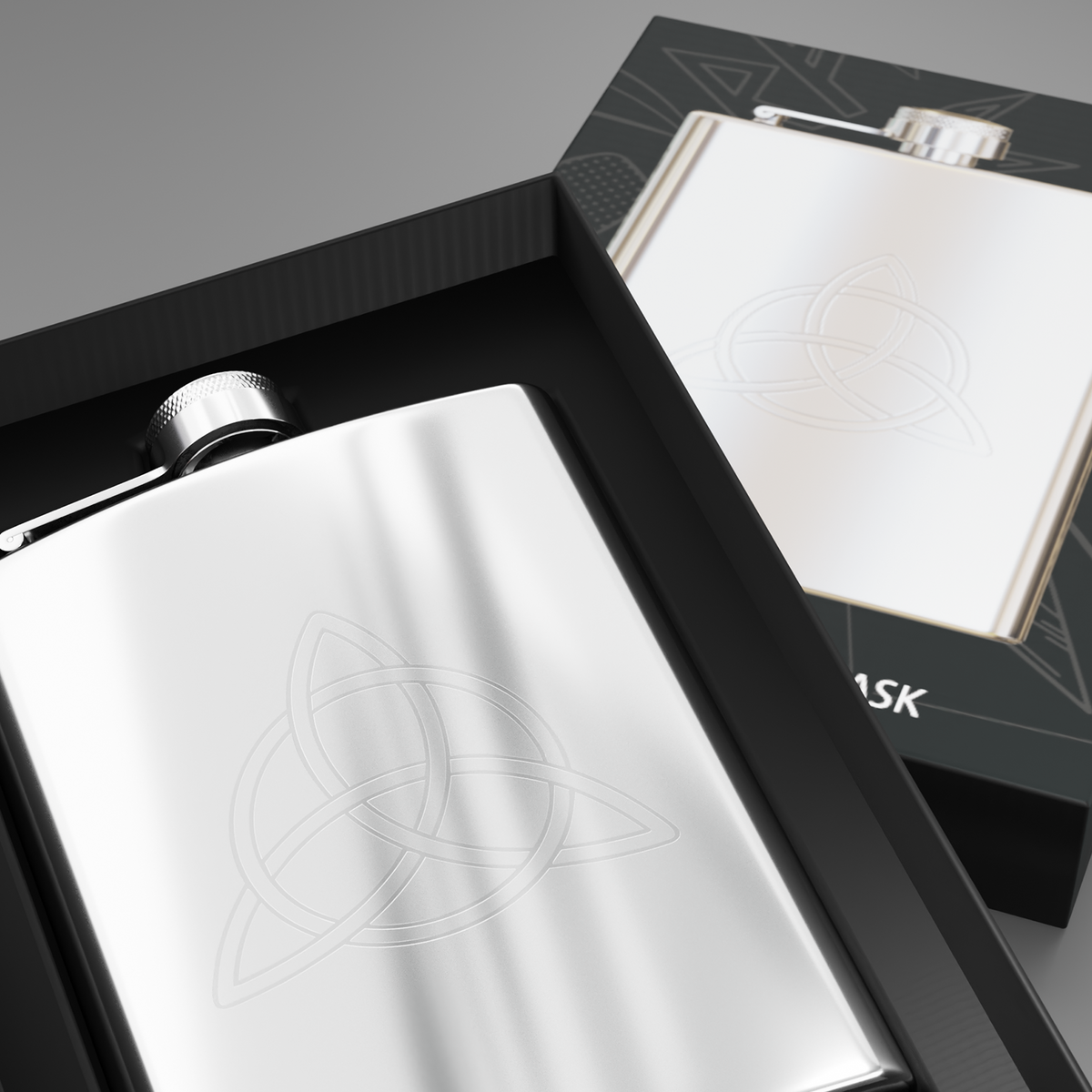 Triquetra Hip Flask